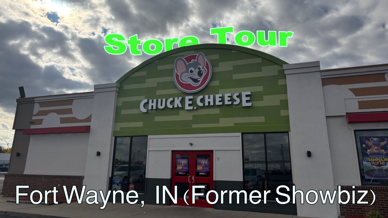I revisit the Chuck E Cheese in Fort Wayne Indiana that has the 2.0 remodel! *TOUR*