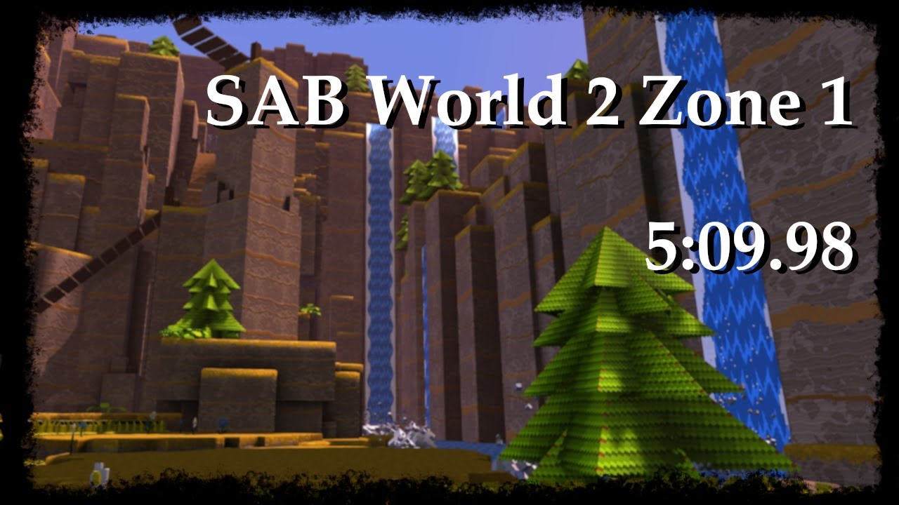 GW2 - SAB W2Z1 speed run 5:10 Super Adventure Box 2025