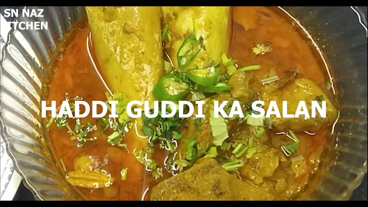 Haddi Guddi Ka Salan | Traditional Bone Curry Recipe | Rich, Flavorful & Desi Salan 🍖🔥