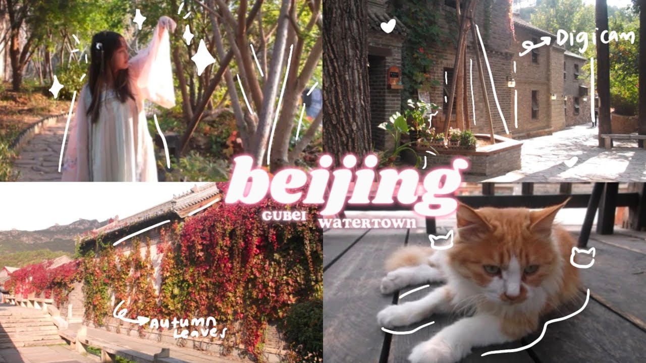 beijing travel vlog ✈️🍂 | autumn in gubei watertown