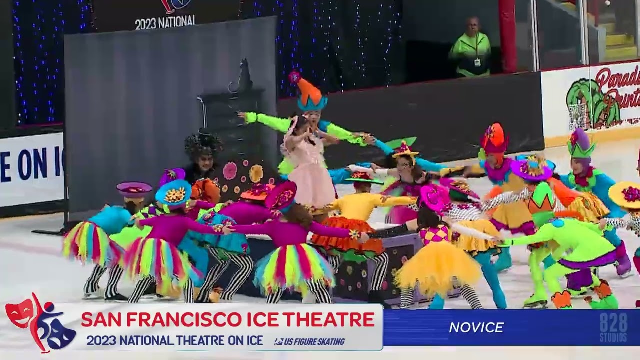 San Francisco Ice Theatre Novice FS - 2023 National Theatre on Ice - Fraser, Michigan