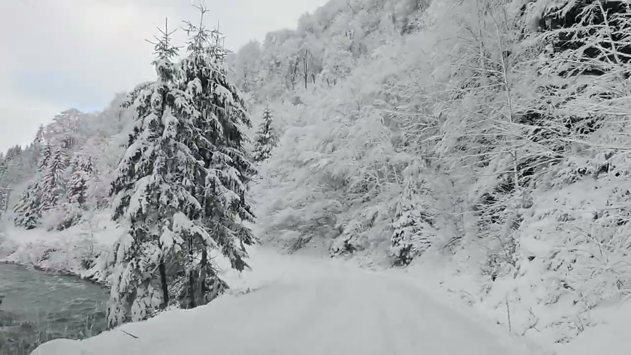 Valea Aniesului.21.01.2024.Peisaje de Iarnă.Bistrita-Nasaud.Partea 1