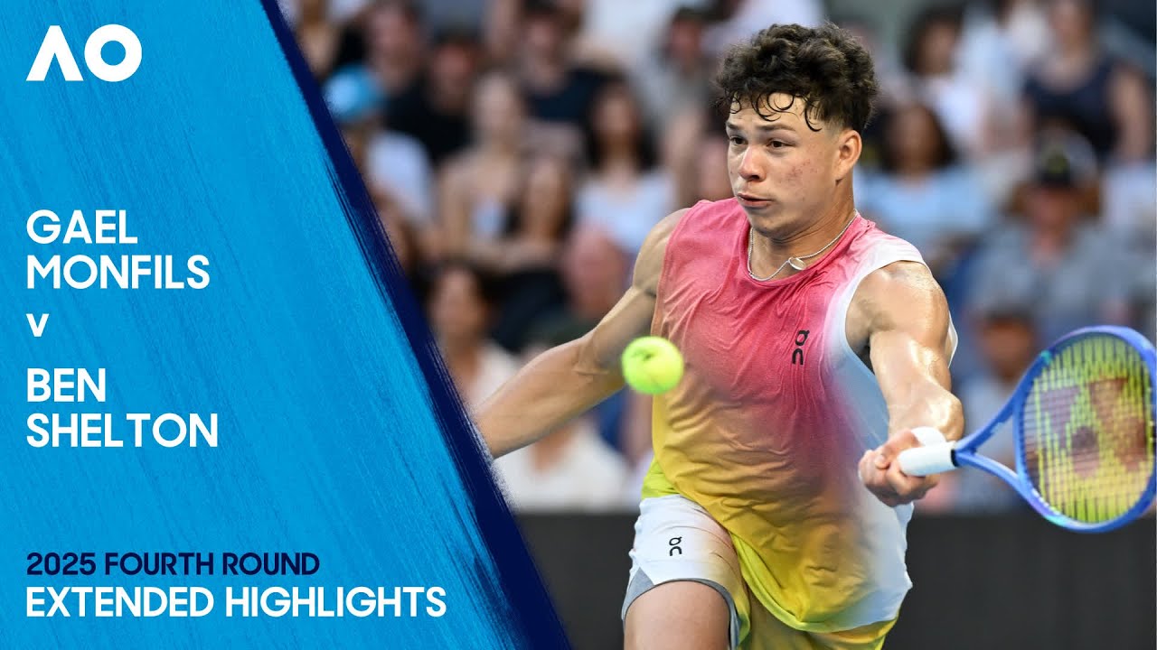 Gael Monfils v Ben Shelton Extended Highlights | Australian Open 2025 Fourth Round