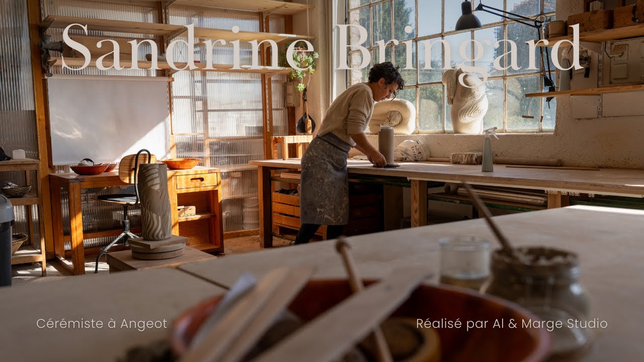 Au coeur de l'atelier de Sandrine, Artiste-céramiste par Al & Marge Studio