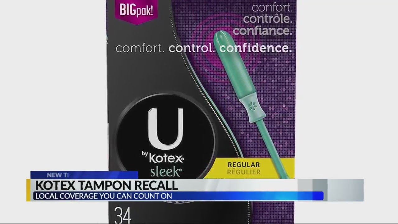 Kotex Tampon Recall