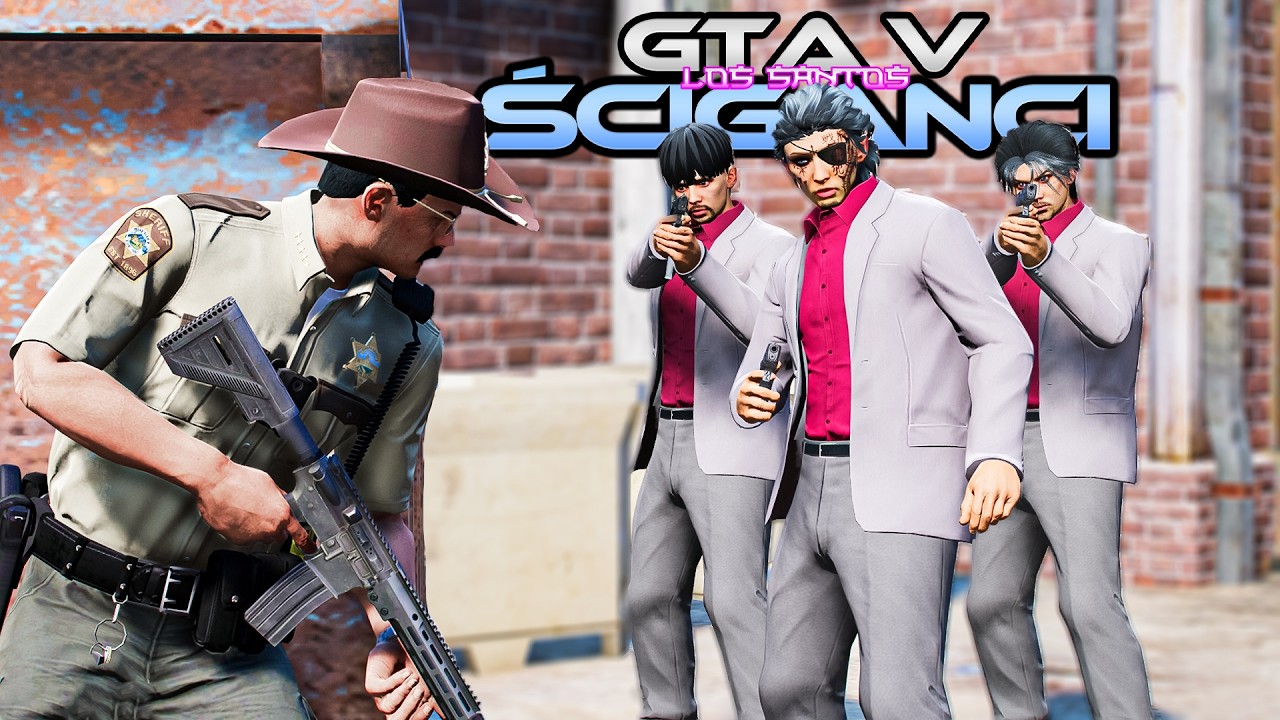 GTA V ŚCIGANCI 3 #5 NALOT NA MAGAZYN YAKUZY! 😦