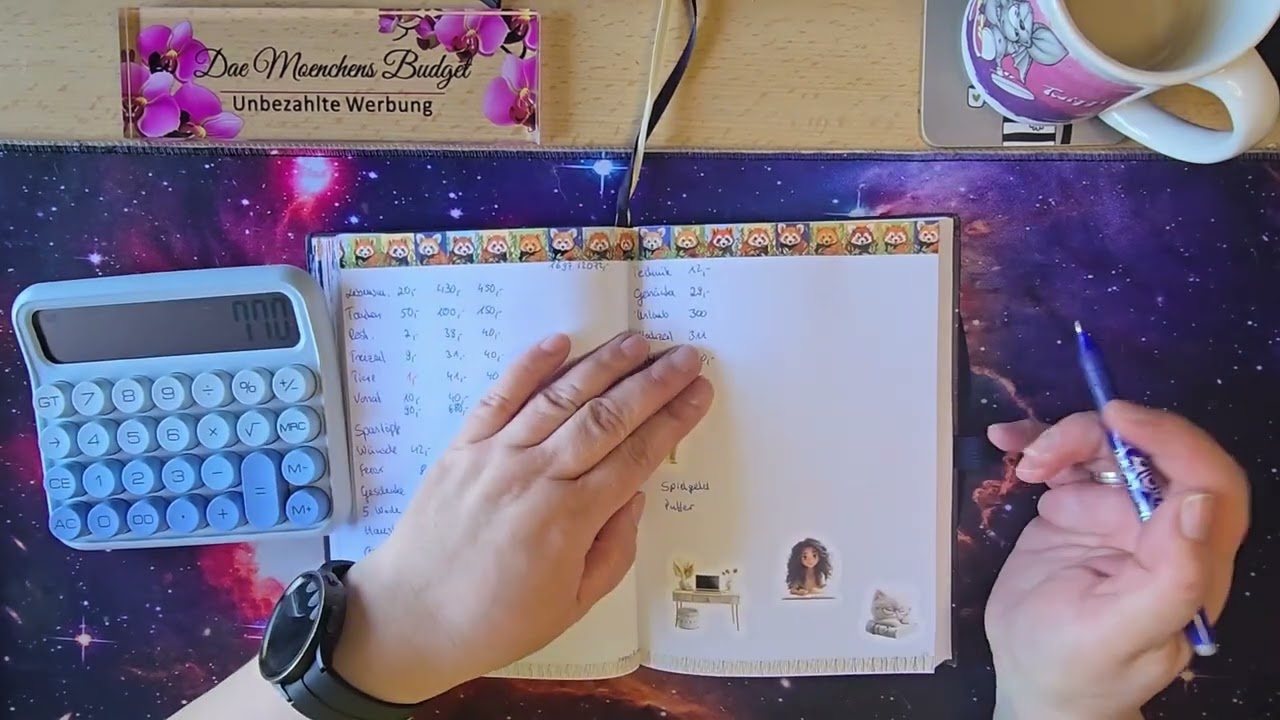 🍀 Budgetplanung März 💖🦇