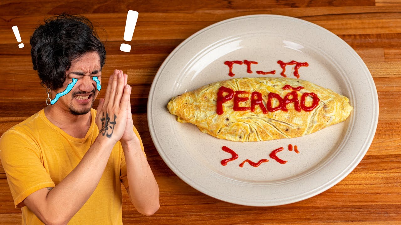 OMURICE, ARROZ COM OVO DO PERDÃO! 🙇🙏 (2 receitas da omelete japonesa) | GoHanCOOK