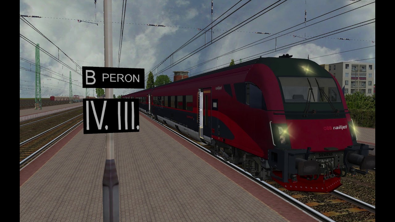 MSTS  Hegyeshalom-Budapest-Keleti Railjet