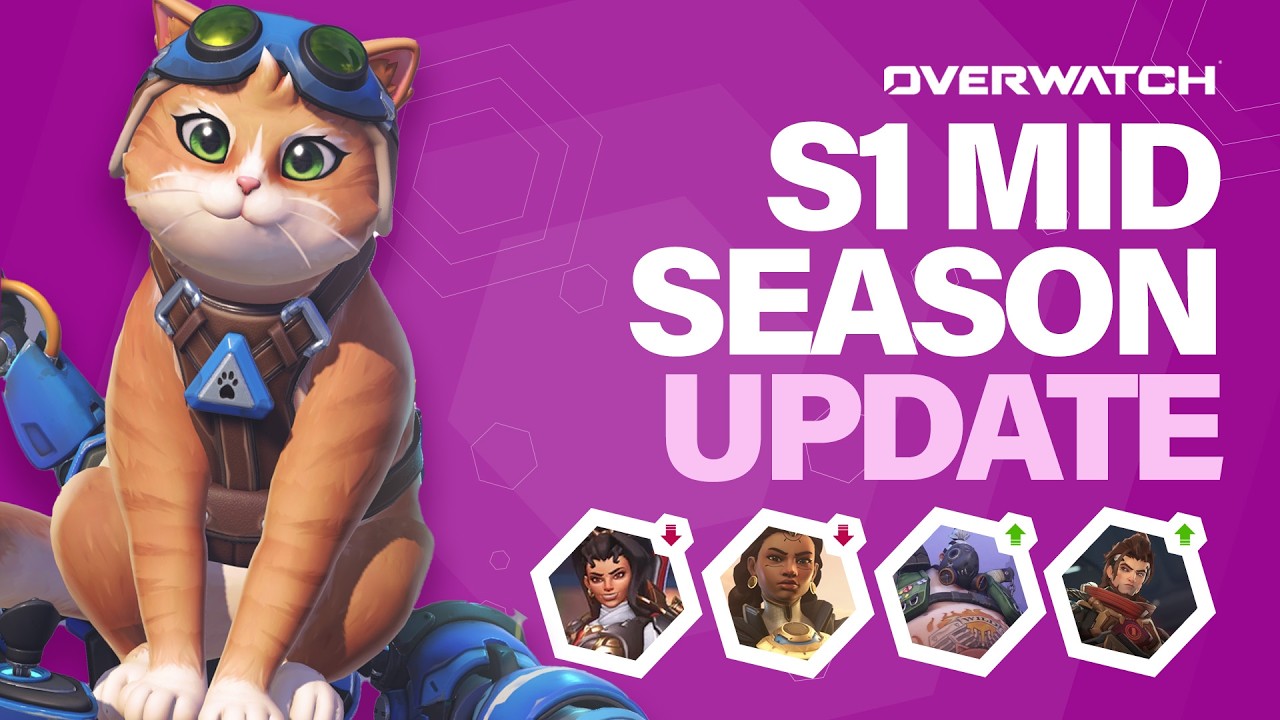EVERY Balance Change in Overwatch Season 1 Mid-Season