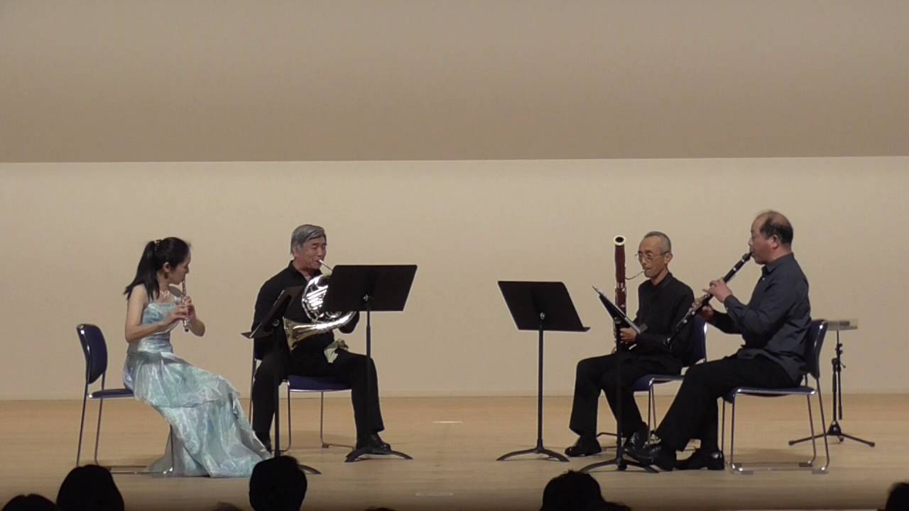 ロッシーニ　管楽四重奏曲第1番ヘ長調