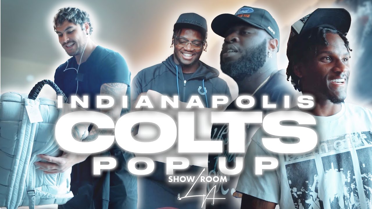 Indianapolis Colts Shop Exclusive Designer Sneakers & Clothing with Showroom LA