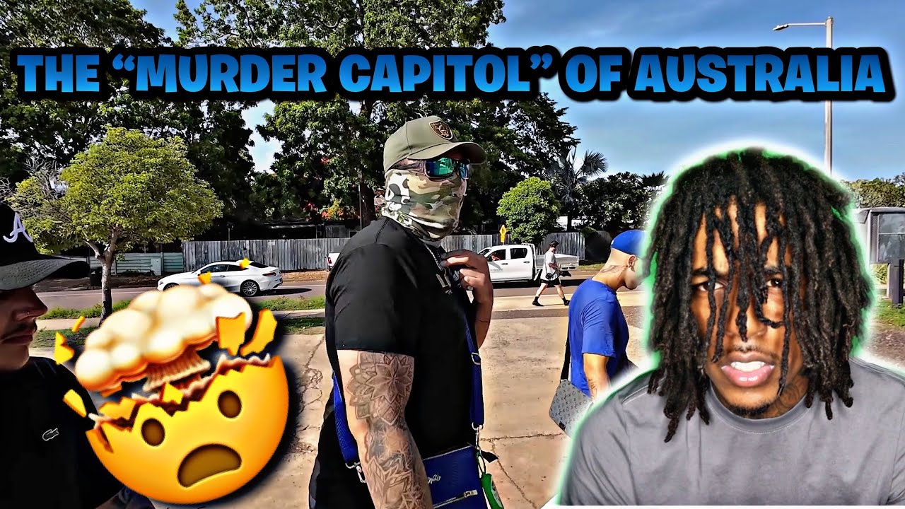 AMERICAN REACTS TO: The “MURDER CAPITOL” Of Australia 🇦🇺 Darwin *MOST DANGEROUS HOODS
