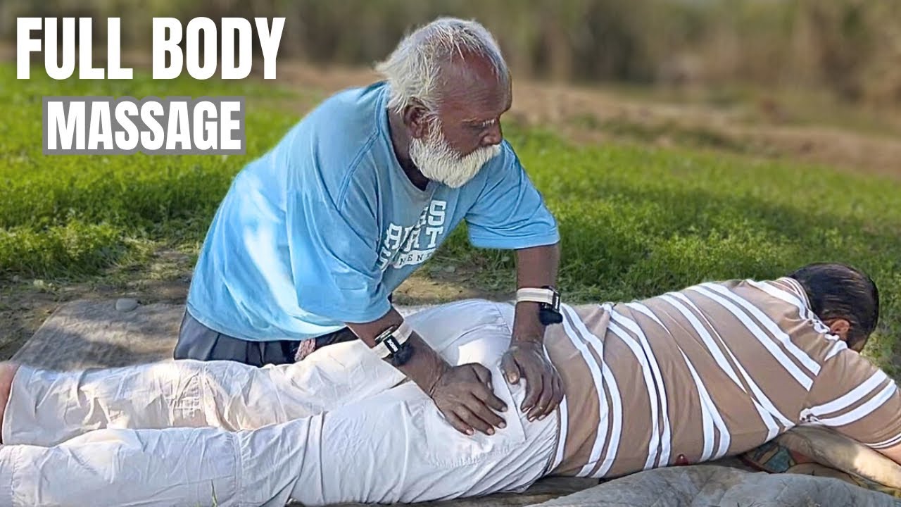 BABA KALLU MASSAGE THERAPY FOR SLEEP RELIEF | ASMR PERFECT CALMING FULL BODY MASSAGE |