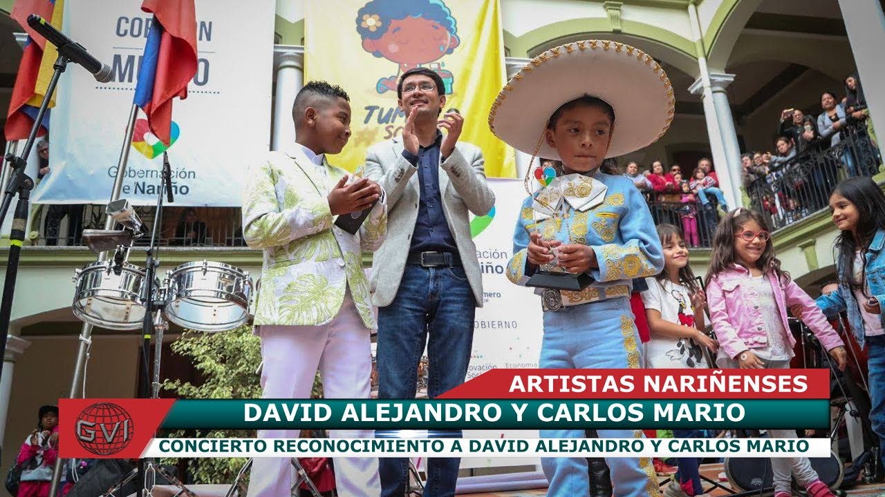 Homenaje a David Alejandro y Carlos Mario Talentos Nariñenses
