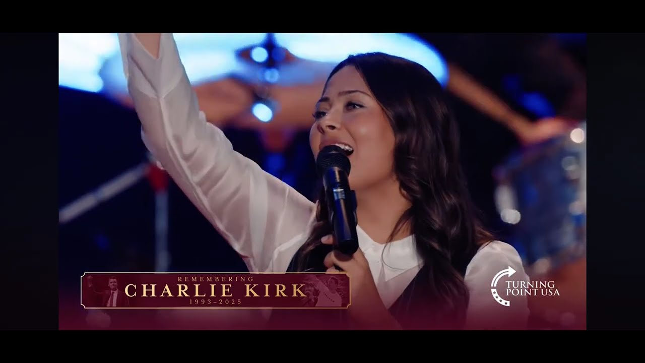 Kylie Berner - “Who You Say I Am” Charlie Kirk Memorial