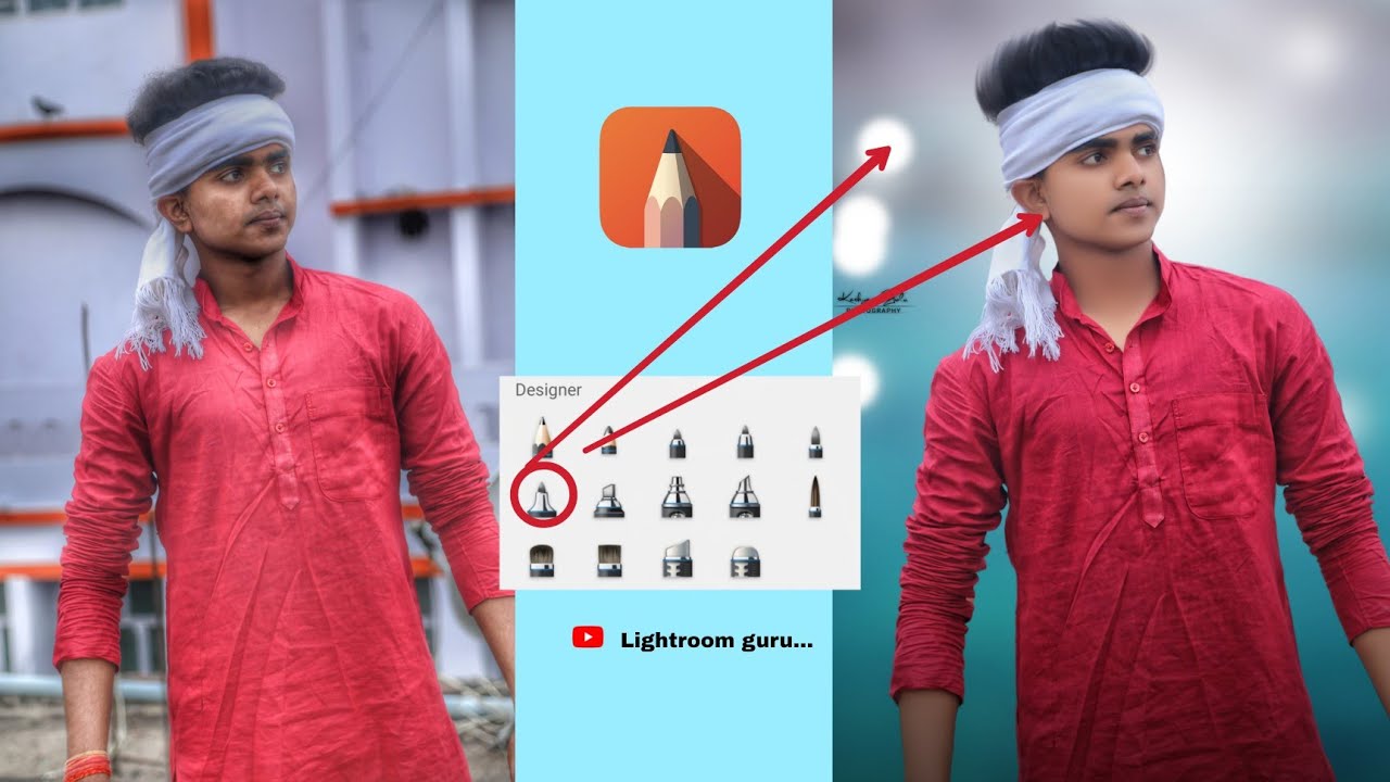 #CB type photo editing , face retouch & CB background change.....#lightroom guru