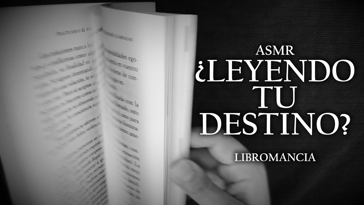 ASMR Libromancia | Abriendo un libro para recibir un mensaje