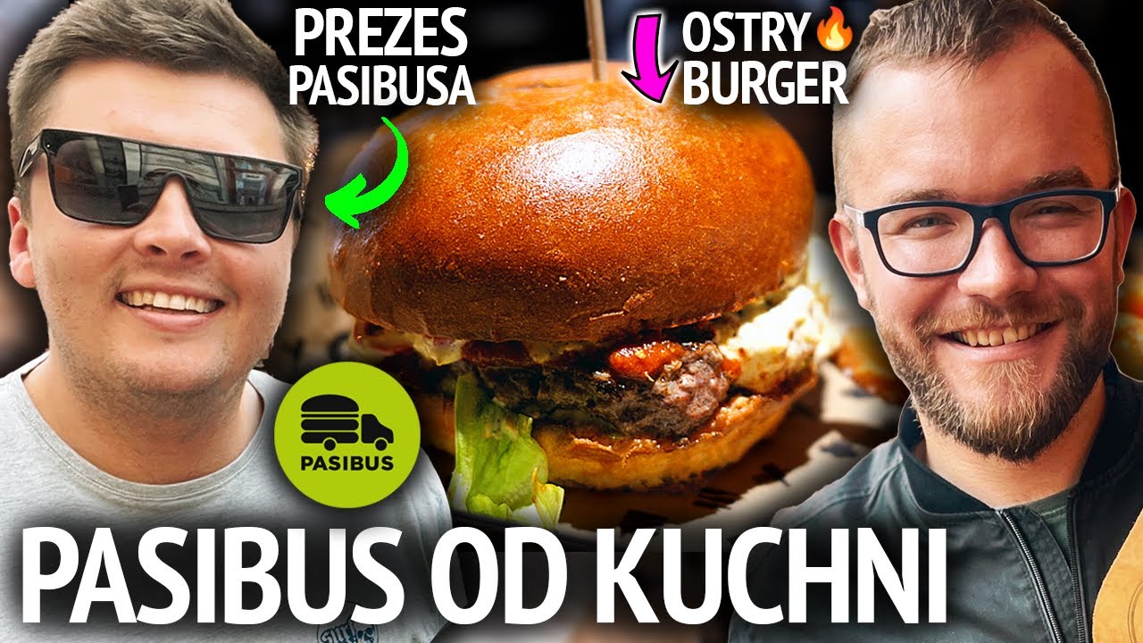 PASIBUS OD KUCHNI - sprawdzam jak się rozwijają! Kultowe burgery i ich historia | GASTRO VLOG