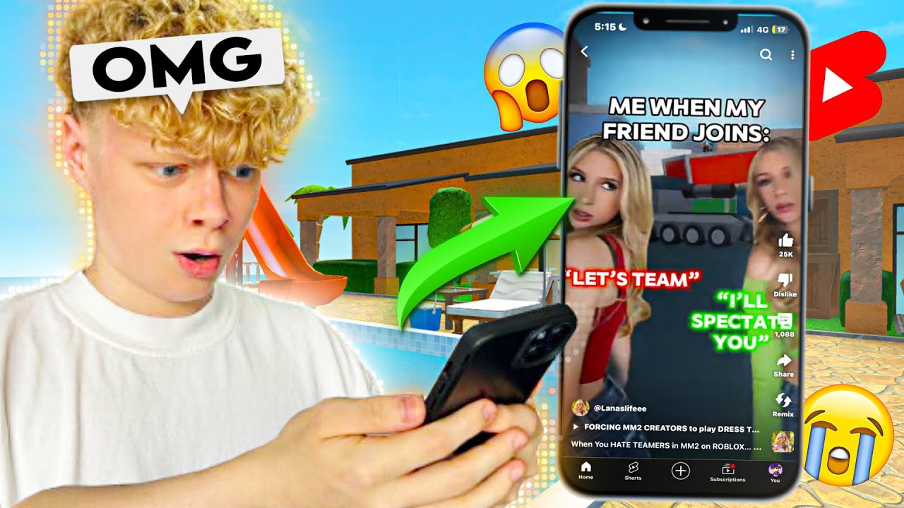 REACTING TO MOST POPULAR MM2 TIKTOKS.. 😱 (Murder Mystery 2)