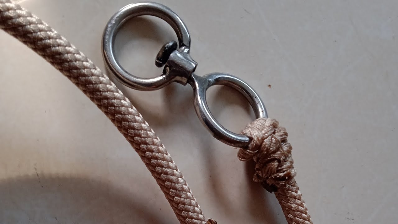Como colocar argola nó laço