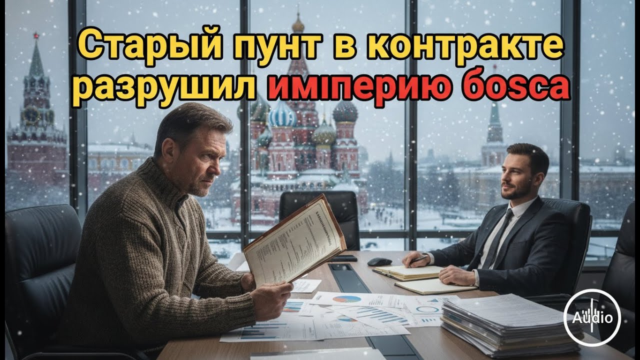 ПУНКТ В СТАРОМ КОНТРАКТЕ ВЗОРВАЛ СДЕЛКУ И ОБРЁК АМБИЦИОЗНОГО БОССА НА ПУБЛИЧНЫЙ ПОЗОР