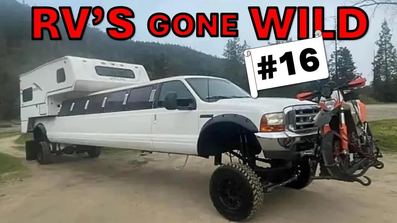RV Fails & Crashes, RV's Gone Wild! #16, Custom Rigs, Stupid⧸Crazy, Weekly Dose of RVs #rvlfe