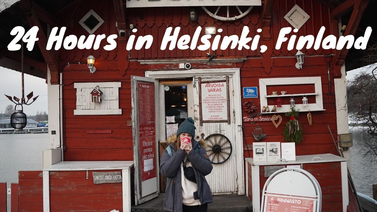 24 Hours in Helsinki | Christmas Market in Finland