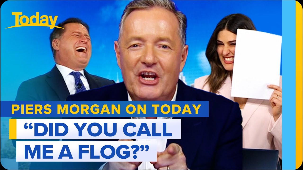 Karl’s dig at Piers Morgan backfires hilariously | Today Show Australia