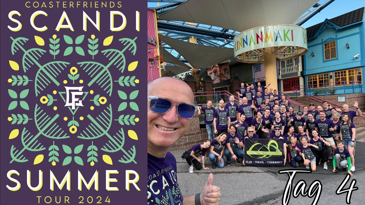 Scandi Summer Tour 2024 - Teil 1 ||  Tag 4 - Linnanmäki (Finnland)