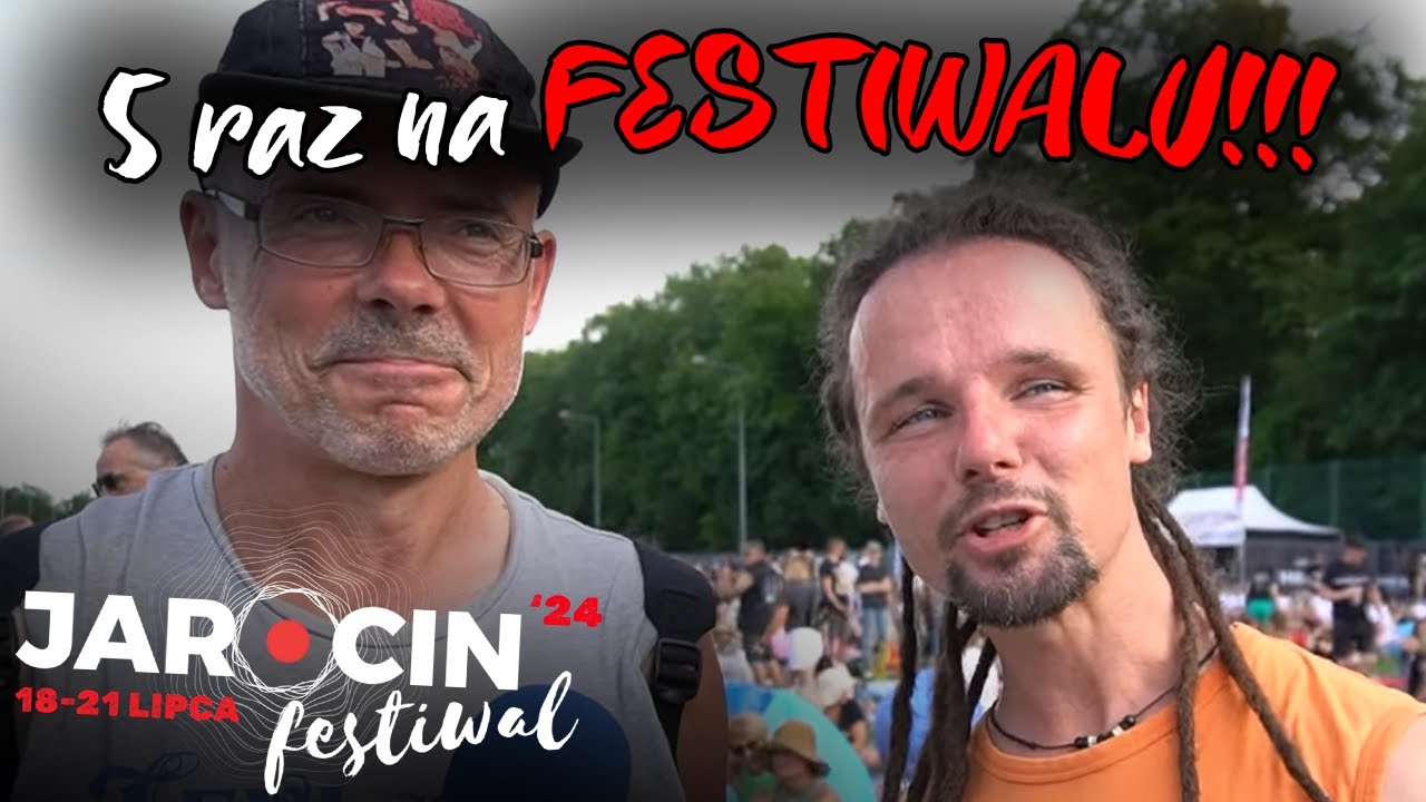 Festiwalowicze podczas drugiego dnia JAROCIN FESTIWAL 2024!!!
