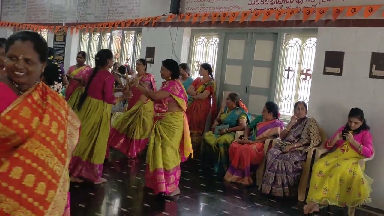 February 16, 2026 Vijayarai Saibaba temple Sushma madam kolatam brundham lo mee Rani bolla