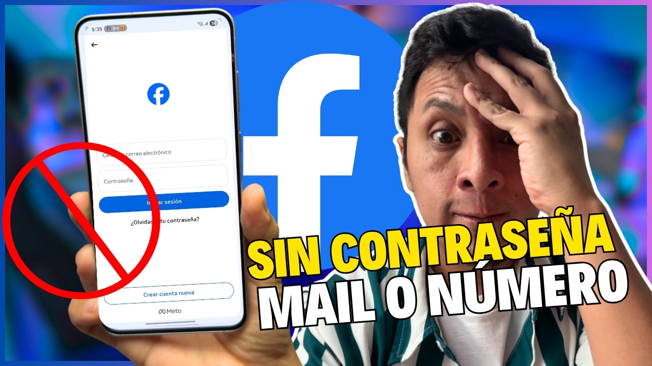 Recupera tu Facebook sin mail, sin contraseña ni número (2025) ✅