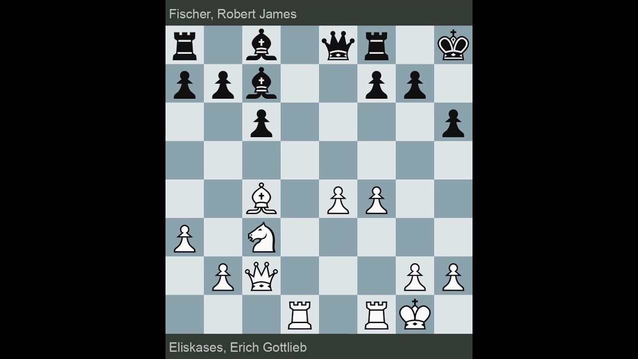 Buenos Aires 1960 | Eliskases vs Fischer | Round 5