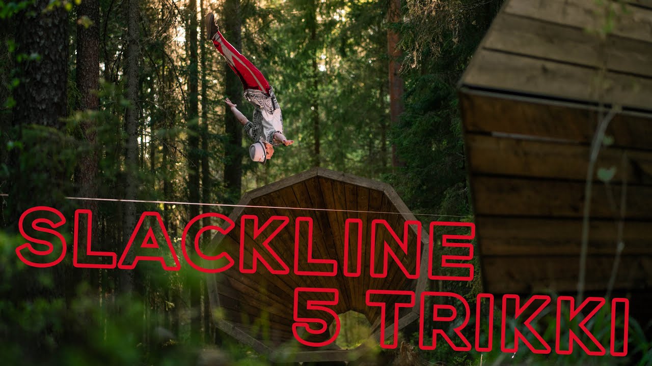 SLACKLINE | VIIS HÜPPETRIKKI ALUSTAJALE | Athlete Peak