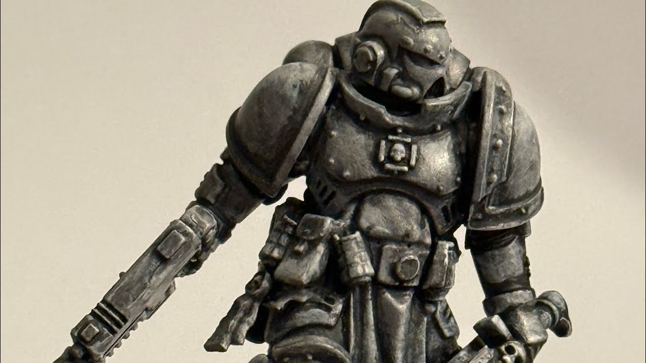 Dark Angels Veteran true scale and Primaris Captain conversion 