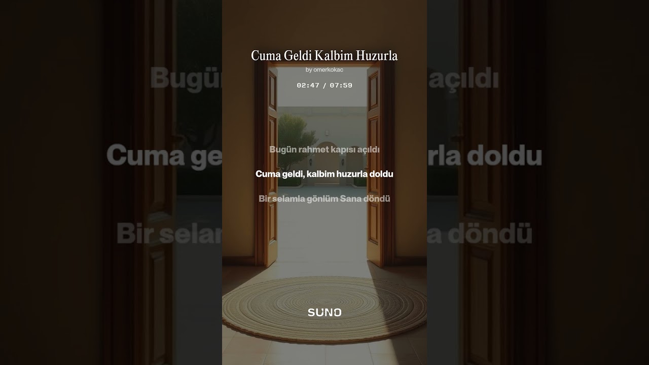 Cuma’nın Huzuru Bu Zikirde 🕌 (Duygulu İlahi)