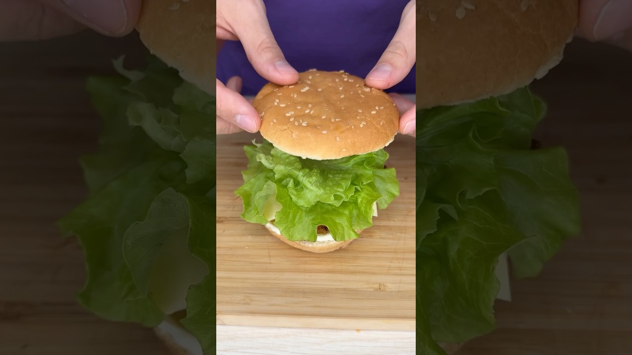 Я нашел рецепт настоящего бургера из КФС😱😱 #камбаров #рецепт #тожевкусно #вкуснопростоибюджетно