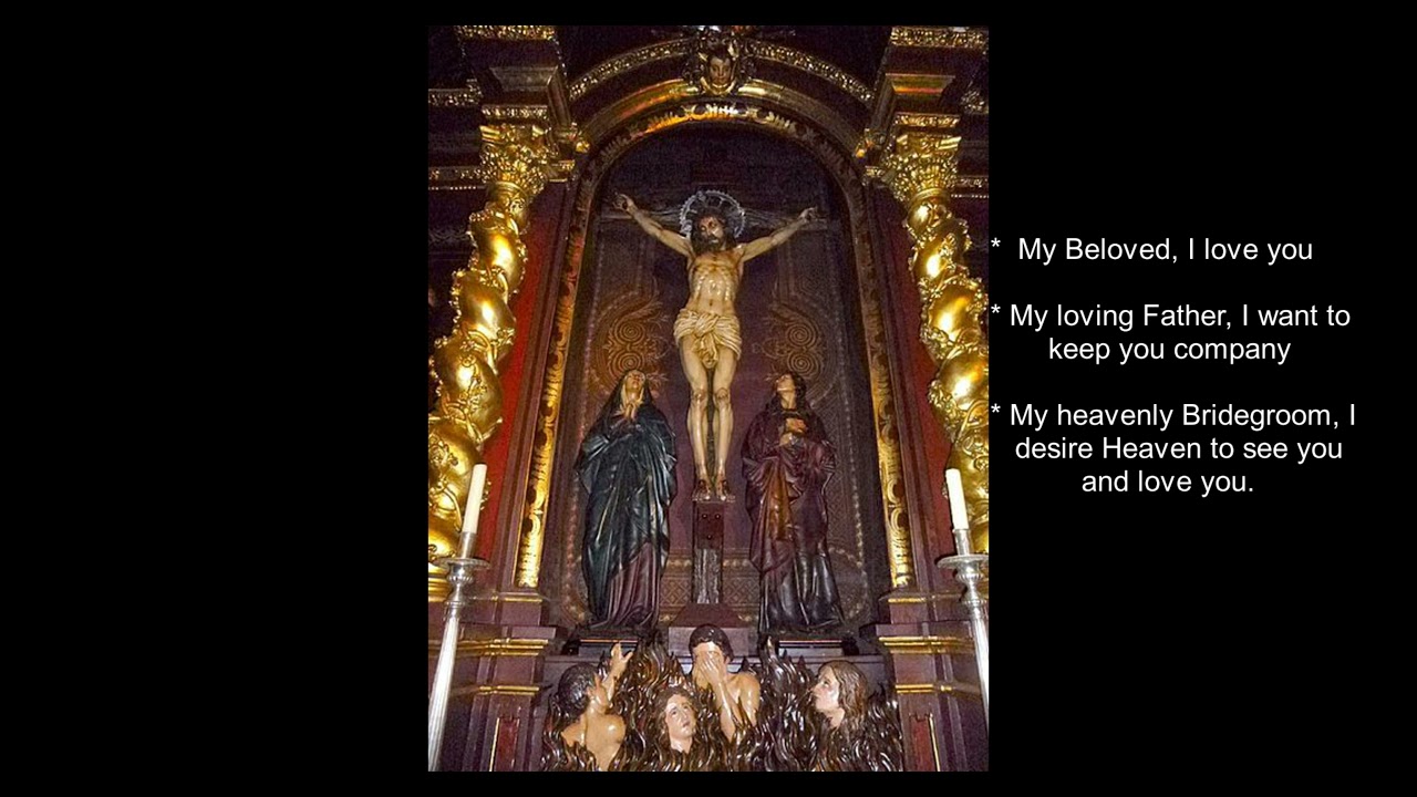 Marie Julie Jahenny - One minute devotion of love before the crucifix