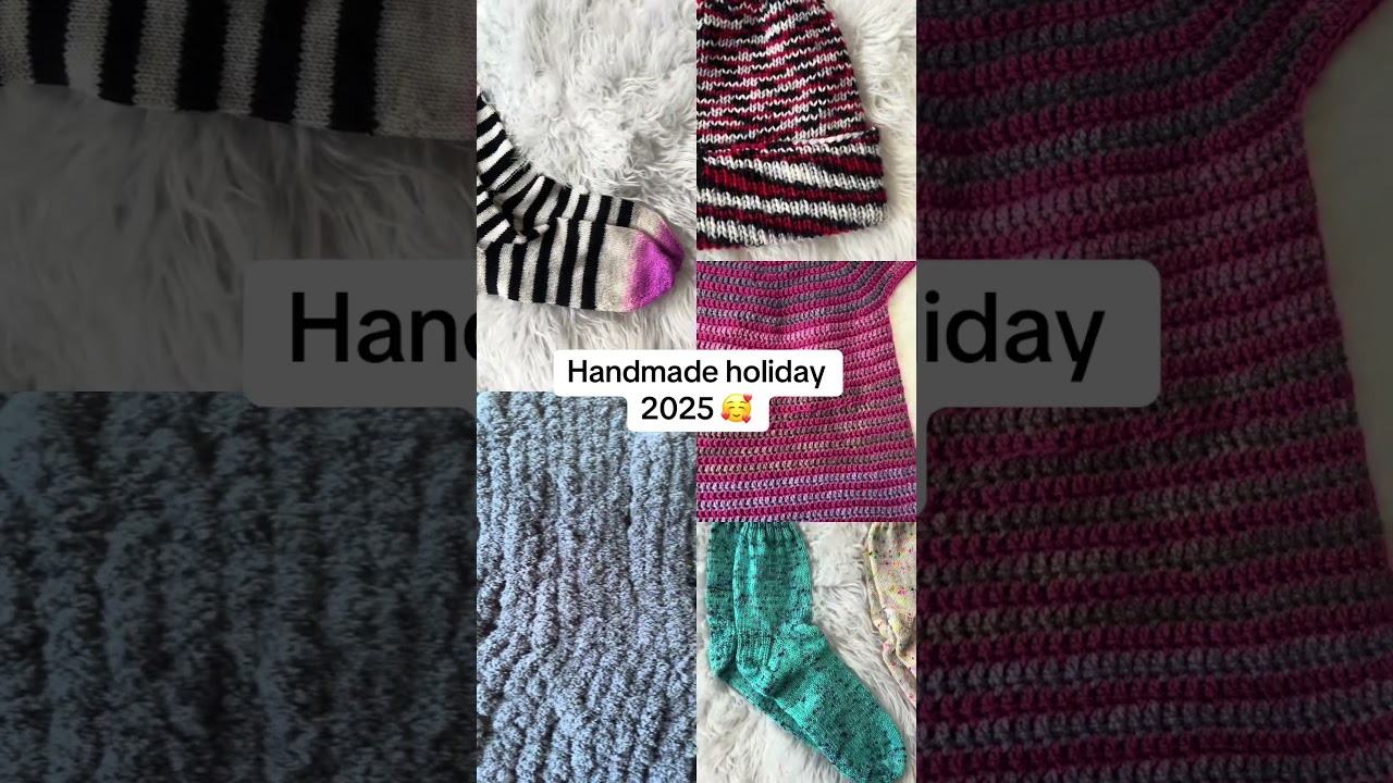 Everything I made for holiday gifts in 2025. 