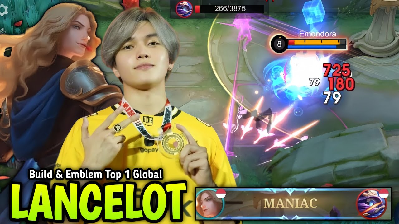 Thank You ONIC Kairi For Lancelot New 1 Shot Build Insane Damage - Build Top 1 Global Lancelot