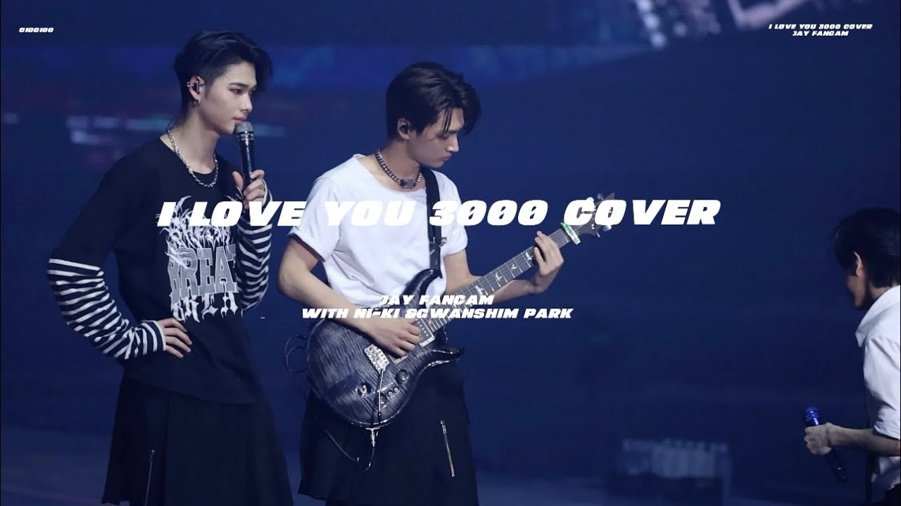 [4K] 240225 ENHYPEN FATE+ IN SEOUL - I LOVE YOU 3000 COVER with NI-KI & Gwanshim Park - JAY FANCAM