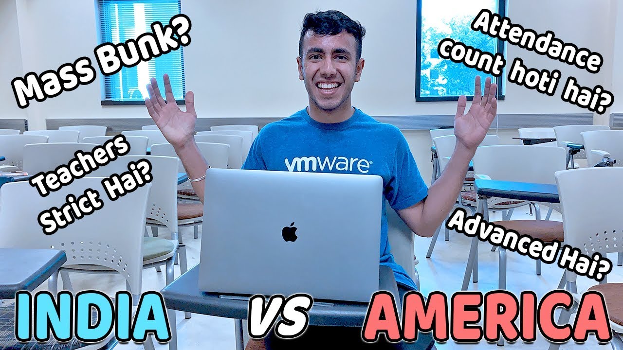 Classroom Life: India vs America: Mass Bunk? Attendance? Practical Knowledge?
