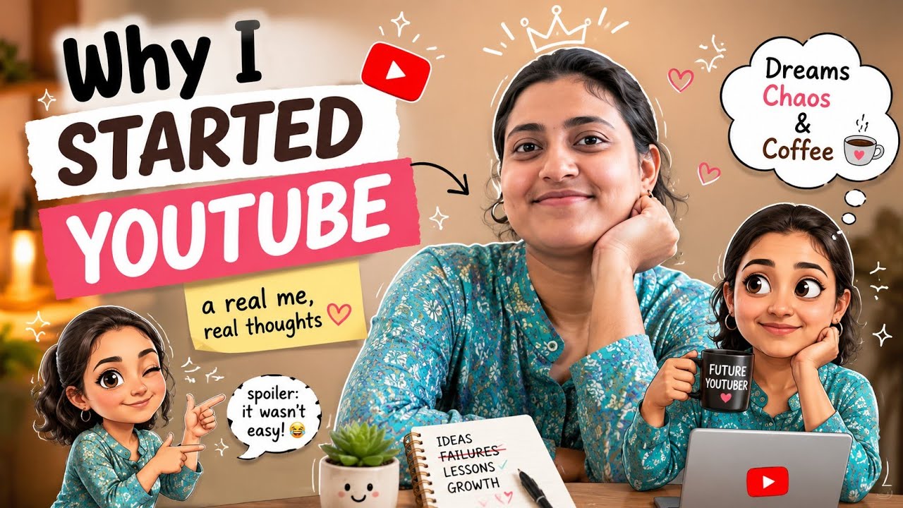 My First Face Video | Why I Started YouTube