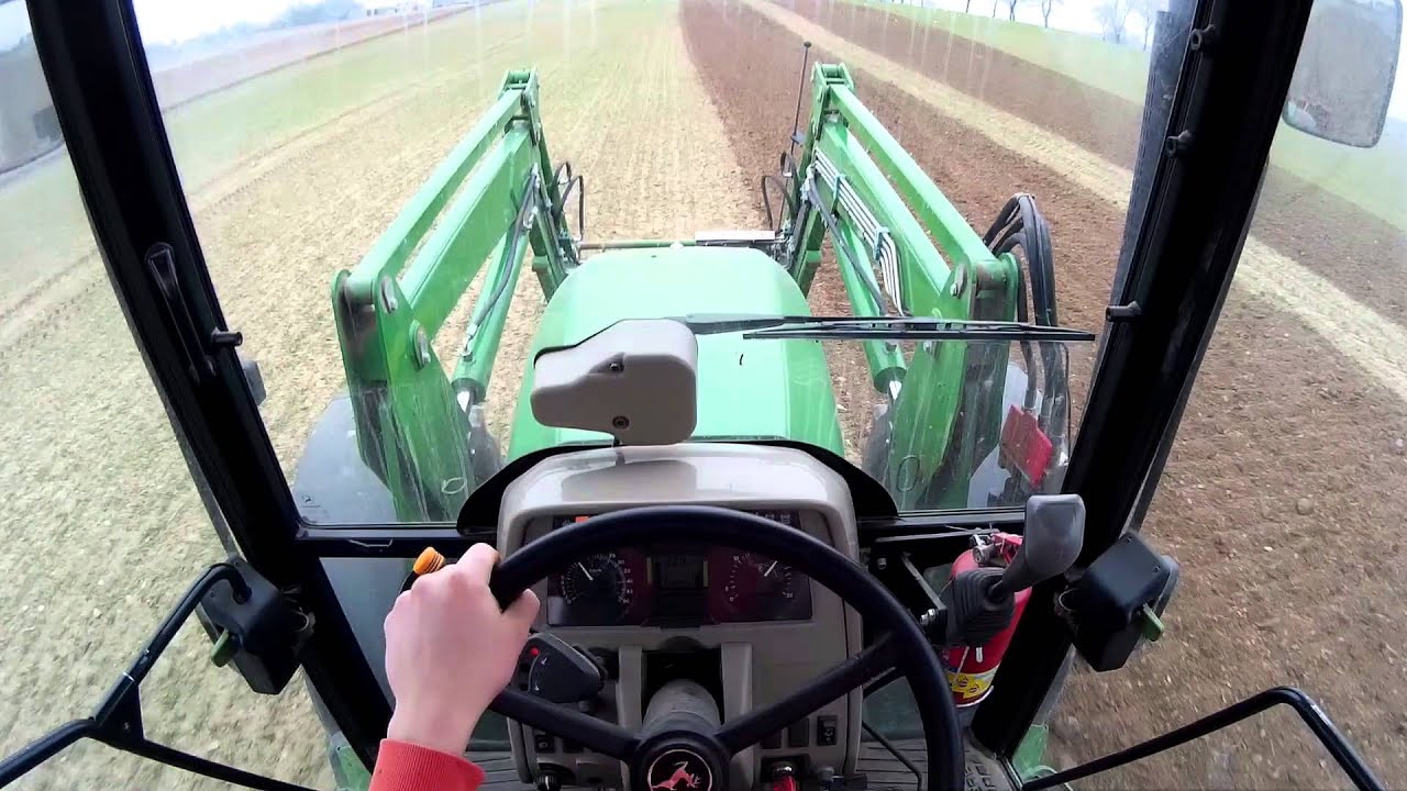 CabView#1 Gruberowanie pszenicy  *John Deere 5820*