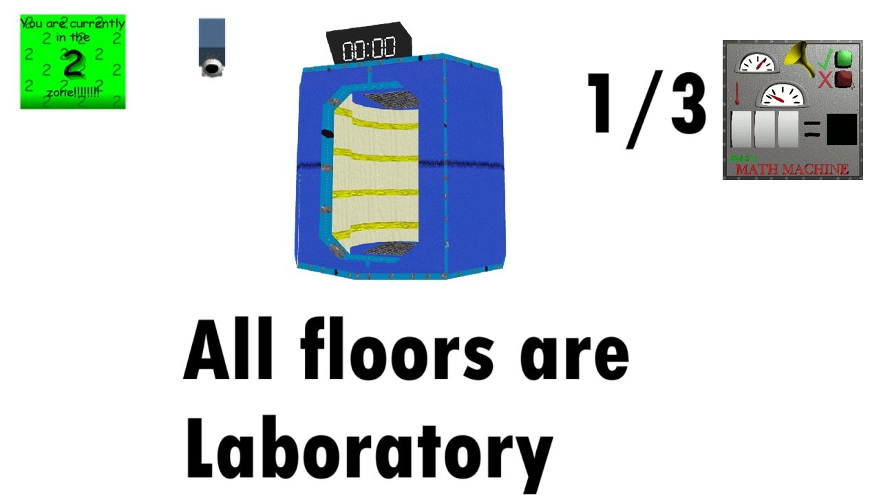 All floors are 🧪Laboratory🧪 -  Baldi's Basics Plus