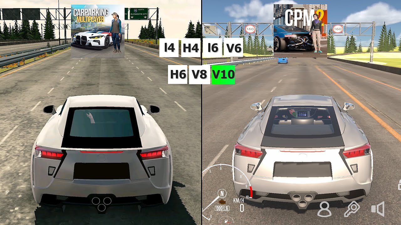 CPM vs CPM 2 | Cars Engine Sound Direct Comparison | Different Engine Types