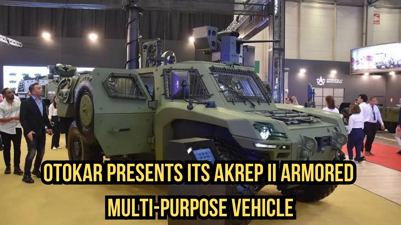 Otokar presents its Akrep II Armored Multi Purpose Vehicle