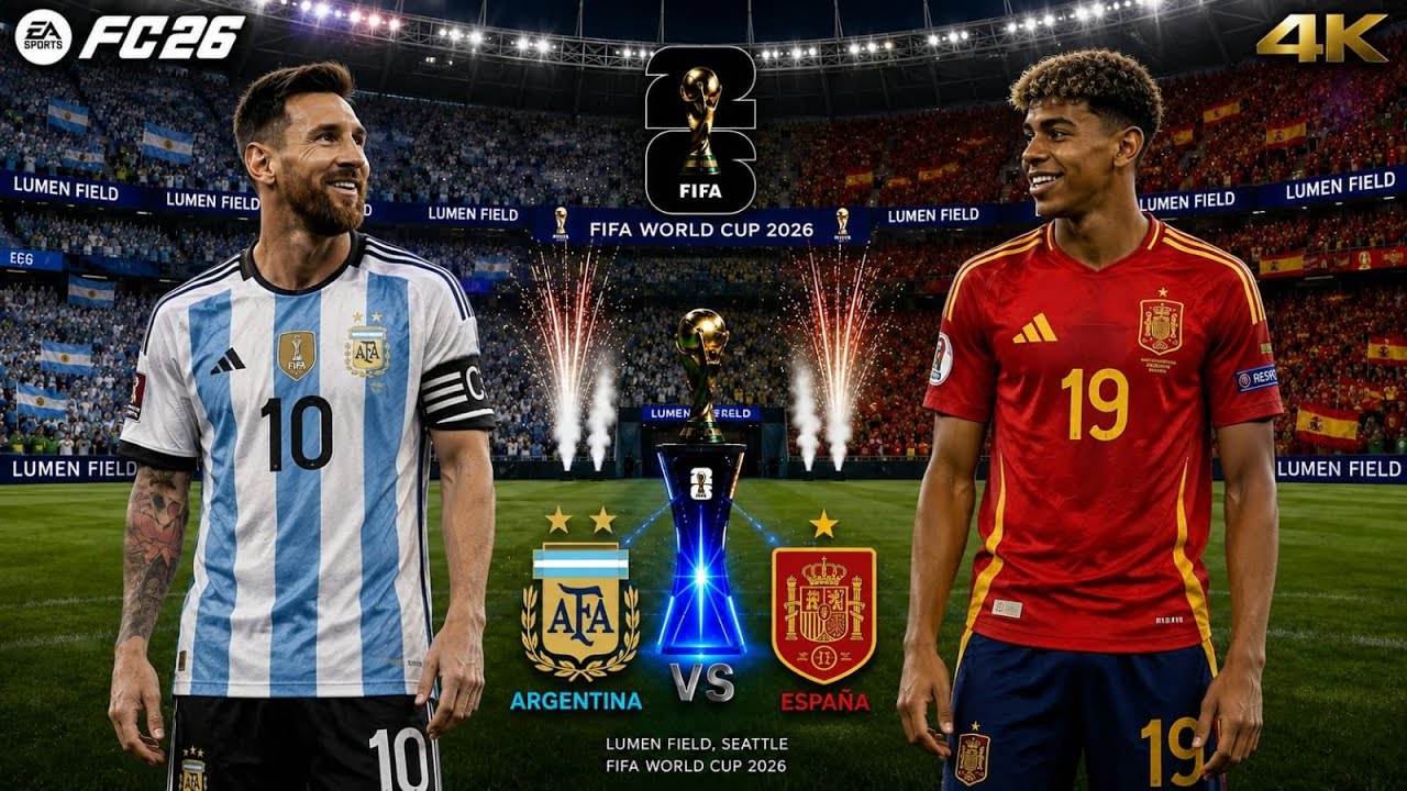 Аргентина 🇦🇷 против Испании 🇪🇸 | Финал Чемпионата мира по футболу 2026 🏆 | Геймплей PS5 FC26 | На...