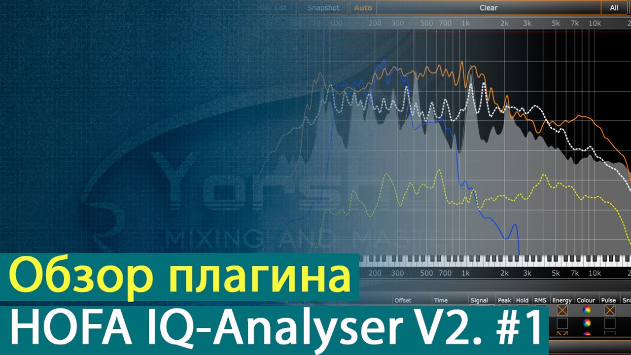HOFA IQ-Analyser V2: обзор плагина. Часть 1. Основные возможности анализатора [Yorshoff Mix]